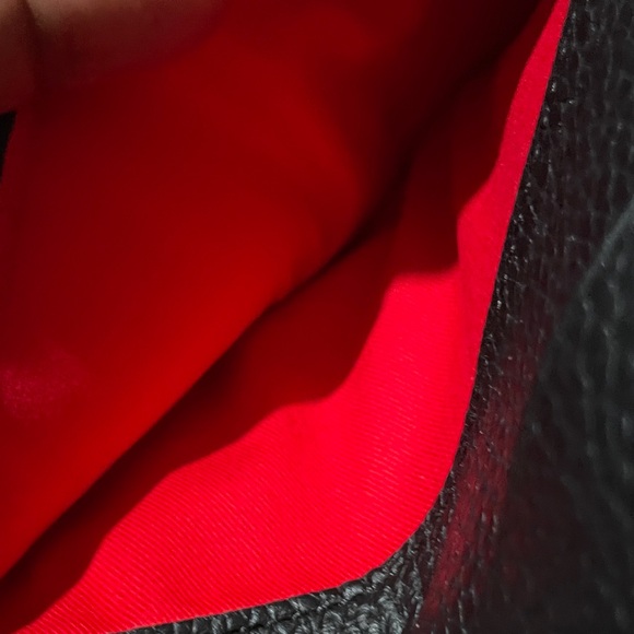 Dooney & Bourke Pebble Grain Leather Continental Clutch Wallet Black BrownColor - Picture 9 of 13